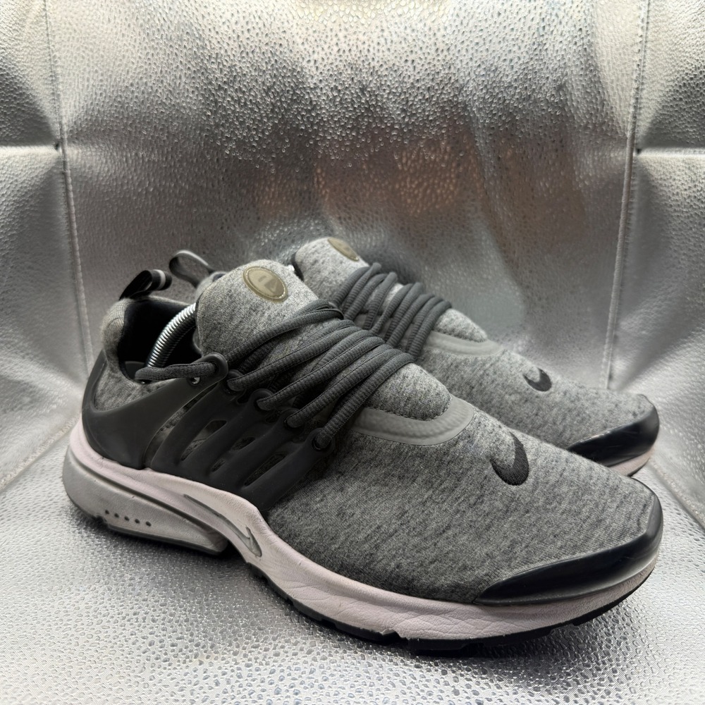 Size M Nike Air Presto Tech Fleece Mens Grey Excellent 812307-002 Sneakers